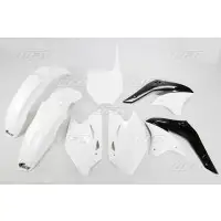 Kit plastiche moto UFO Kawasaki KXF 450 2008 Bianco