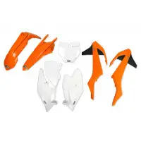 Kit plastiche moto UFO Ktm SX 125 16-18 colore originale 18