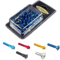 Kit viti cupolino Lightech KTM Super Duke 07-11 ergal anodizzato