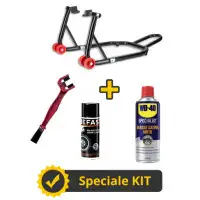 Kit strada pulizia e manutenzione catena condizioni umide