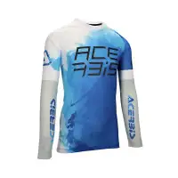 Maglia Cross Acerbis J-Windy Vent Watermark Blu
