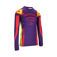 Maglia Cross Acerbis Mx J-Track Nascar Viola