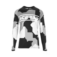 Maglia Cross Acerbis Mx Linear Sumbawa Bianco Grigio