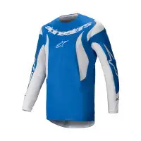 Maglia Cross Alpinestars Fluid Haul Blu
