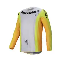 Maglia Cross Alpinestars Techstar Melt Giallo
