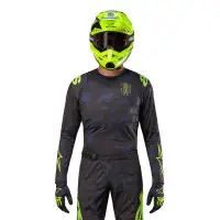 Maglia cross Alpinestars TECHSTAR RANTERA JERSEY Nero Navy Giallo fluo