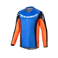 Maglia Cross Bambino Alpinestars Youth Racer Melt Arancio