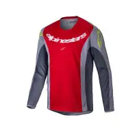 Maglia Cross Bambino Alpinestars Youth Racer Melt Rosso