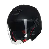 Casco Jet Nolan N40.5 Classico Nero Opaco