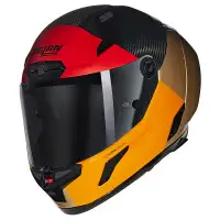 Casco Integrale Nolan X-804 RS Ultra Carbon Blocco Arancio