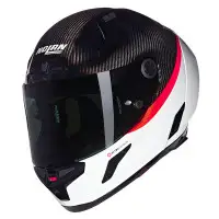Casco Integrale Nolan X-804 RS Ultra Carbon D.O.C. Bianco Carbonio