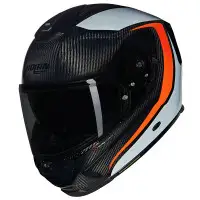 Casco Integrale Nolan X-903 Ultra Carbon Intrigo Arancio