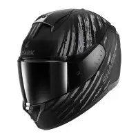 Casco moto integrale Shark RIDILL 2 ASSYA Nero antracite Antracite Opaco Ece06