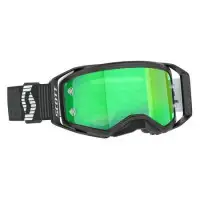 Occhiali Cross Prospect 2.0 Nero Bianco lente WORKS Verde Cromata