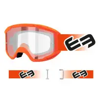 OCCHIALE CROSS ETHEN MOD. OTG06 LENTE TRASPARENTE OTG0695 Arancione Nero