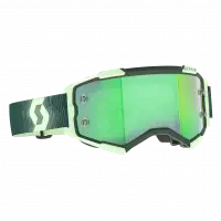 Occhiali cross Scott Fury Verde Verde menta lente verde cromata