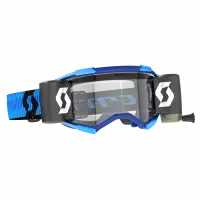 Occhiali cross Scott Fury WFS Blu Nero lente chiara