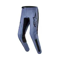 Pantaloni cross Alpinestars FLUID LURV PANTS Celeste Nero