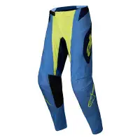 Pantaloni Cross Alpinestars Techstar Melt Azzurro