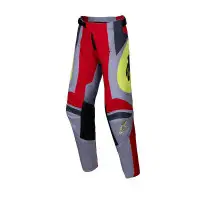 Pantaloni Cross Bambino Alpinestars Youth Racer Melt Rosso