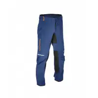 Pantaloni enduro Acerbis X-DURO W-PROOF BAGGY Blu Arancio