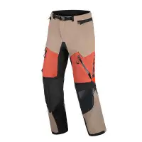 Pantaloni Moto Alpinestars Halo Pro Drystar Laminati Nocciola
