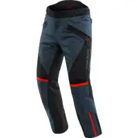 Pantaloni moto Dainese TEMPEST 3 D-DRY Ebano Nero Rosso Lava