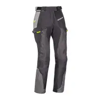 Pantaloni moto donna Ixon BALDER LADY 3 strati Nero Grigio Giallo Fluo