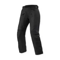 Pantaloni Moto Donna Rev'It Factor 5 H2O Accorciati Nero