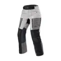 Pantaloni Moto Donna Rev'It Sand 5 H2O Accorciati Argento