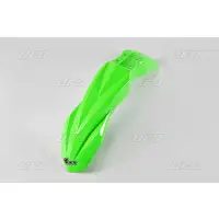 Parafango anteriore Ufo per Kawasaki KXF 250 2017-2017 Verde Fluo