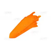Parafango post Ufo con attacchi Ktm EXC 125 2020-2021 arancio fluo