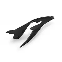 Parafango posteriore Ufo con fiancatine Nero