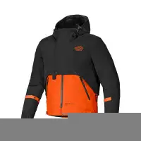 Parka moto estivo Alpinestars Mootant WP arancio