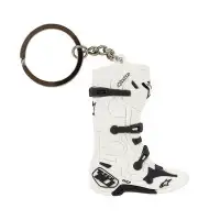 portachiavi moto Alpinestars Tech 10 bianco