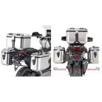 Portavaligie laterale Givi PLO1188MK per Honda X-ADV 750 