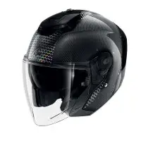 Casco Jet Shatk RS IKONIK Carbon Iridescente