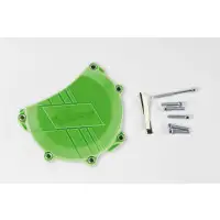 Protezione carter frizione Ufo per Kawasaki KXF 450 16-18 Verde