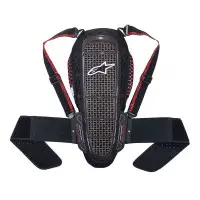 Protezione schiena Alpinestars Nucleon KR-1 Smoke Nero Rosso