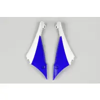 Raccordo laterale UFO per Yamaha YZF 450 (2011-2013) Bianco Blu