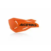 Ricambio coppia barre per paramani Acerbis X-Factory Arancio Nero