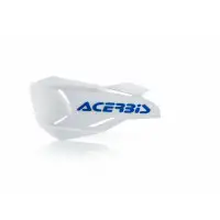 Ricambio coppia plastiche per paramani Acerbis X-Factory Bianco Blu