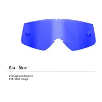 Ricambio lente Blu elettrico cromata Scott per maschere Prospect e Fury