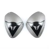 Ricambio Placche Ginocchia Dainese Dets Aluminium Nero