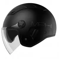 Casco Jet MPH Aire Nero Opaco