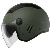 Casco Jet MPH Aire Verde Opaco
