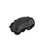 Saponette Lightech Nuke nero per tuta moto in pelle