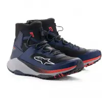 Scarpe Moto Alpinestars Speedforce XR Blu Nero Rosso Fluo Grigio
