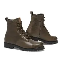Scarpe moto pelle Rev'it Patrol Verde Oliva Nero