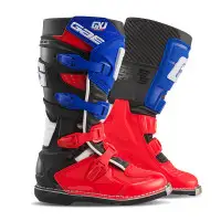 Stivali moto bambino Gaerne GXJ rosso bianco blu